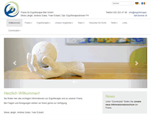 Tablet Screenshot of ergotherapie-biel-bienne.ch